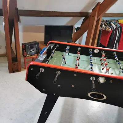Salle de jeux dans l'établissement Gite idéalement situé aux portes de Bayeux