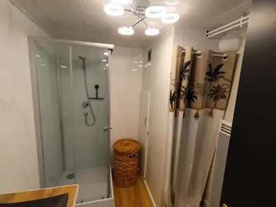 Salle de bains dans l'établissement Studio cosy 2 à 4 pers parking privé