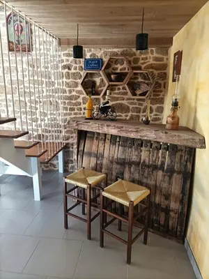 Coin salon dans l'établissement La Rezendine