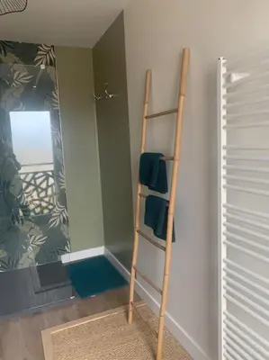 Salle de bains dans l'établissement Le Rooftop d’Isa