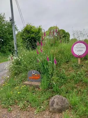 Jardin de l'établissement Gite Du Palefrenier