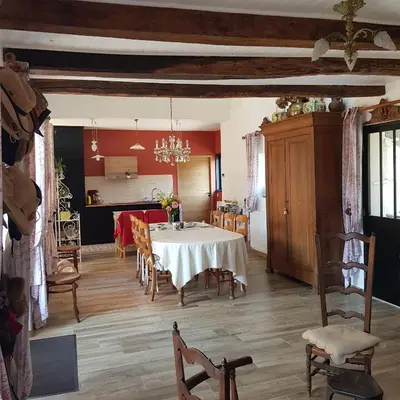 Coin salon dans l'établissement LE jardin