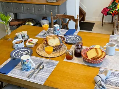 Nourriture dans le B&B/chambre d'hôtes ou à proximité