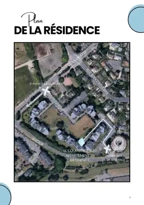 Quartier de l'appartement ou autre quartier proche