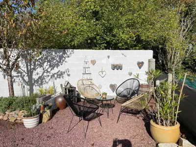 Jardin de l'établissement Petite maison dans la manche