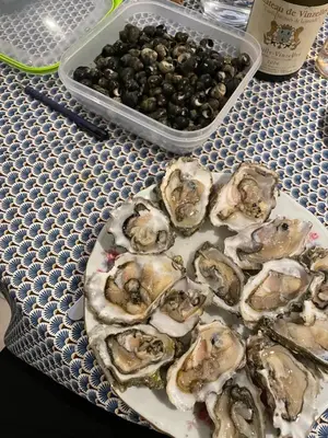 Nourriture dans la maison de vacances ou à proximité