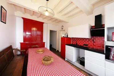 Cuisine ou kitchenette dans l'établissement La Belle Etoile - Maison avec grand jardin