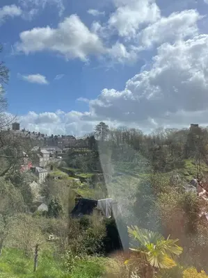 Paysage naturel près de la maison de vacances