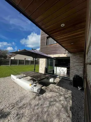 Bâtiment de la maison de vacances
