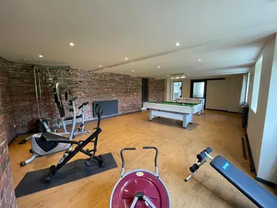 Salle ou équipements de sports de l'établissement Maison de Léopold - gîte de groupe - 15 couchages