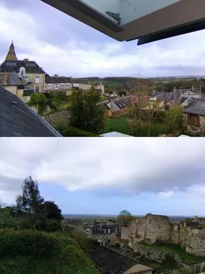 Paysage naturel près de la maison d'hôtes