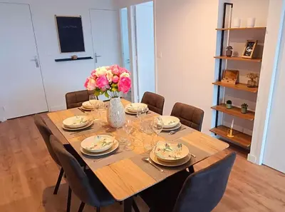 Plan de l'établissement Appartement neuf - 3 chambres - 6 personnes - 73m² vue sur la ville