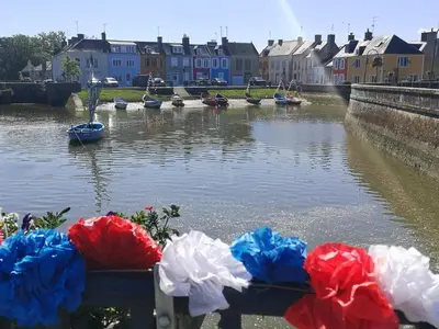 Vue sur la rivière ou le fleuve situé(e) à proximité de la maison de vacances