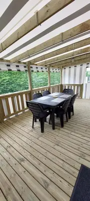 Plan de l'établissement Mobil-home bord de mer