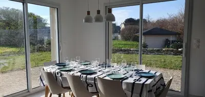 Jardin de l'établissement Le gite de la grange de dime