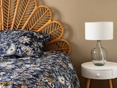 Un ou plusieurs lits dans un hébergement de l'établissement Appartement Gordon Smith, en plein centre, 4 pers
