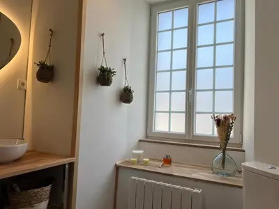 Salle de bains dans l'établissement Appartement Gordon Smith, en plein centre, 4 pers