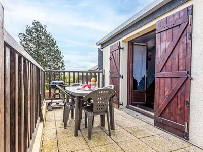 Balcon ou terrasse dans l'établissement Apartment Les Maisons de la Mer-6 by Interhome