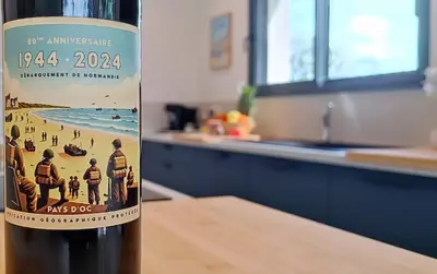 Boissons dans l'établissement Maison neuve proche plage avec parking gratuit et privé à 5 min du musée de la Batterie de Merville