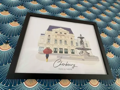 Plan de l'établissement Duplex Parapluies de Cherbourg Netflix Parking