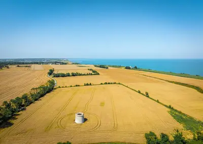 Paysage naturel près de la villa