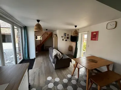 Coin salon dans l'établissement Petite maison