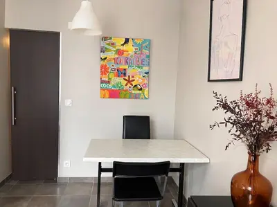 Plan de l'établissement Appartement cosy tout équipé et parking couvert privé aux portes de Flers