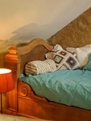 Un ou plusieurs lits dans un hébergement de l'établissement La Maison Cabane