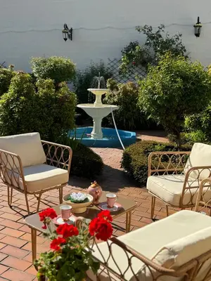 Piscine de l'établissement Maison Colombage normande ou située à proximité