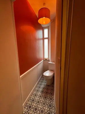 Salle de bains dans l'établissement Appartement Richard Merrill, en plein centre, 4 pers