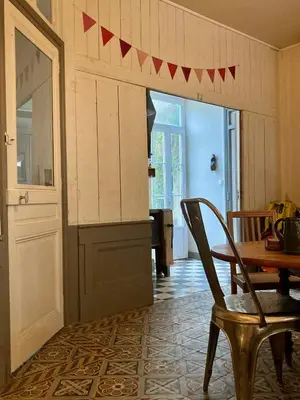 Plan de l'établissement Maison sympa en centre-bourg