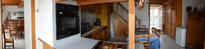 Coin salon dans l'établissement Séjour détente à deux pas de la mer Gîte de caractère