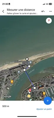 Vue générale sur la mer ou vue sur la mer prise depuis la maison de vacances