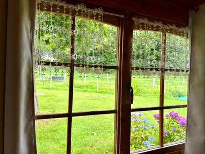 Jardin de l'établissement Chalet de la Prairie - Terrain privé - Bain Nordique