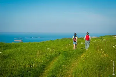 Paysage naturel près de la maison d'hôtes