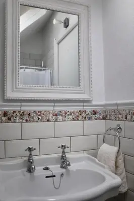 Salle de bains dans l'établissement Croix Rompue