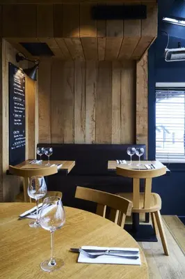 Restaurant ou autre lieu de restauration dans l'établissement Chambres Breizh Café