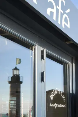 Certificat, récompense, panneau ou autre document affiché dans l'établissement Chambres Breizh Café