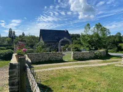 Jardin de l'établissement Chez Marcel