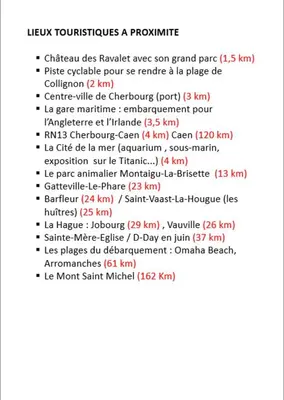 Plan de l'établissement Maison de vacances 5 voyageurs