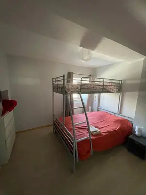 Un ou plusieurs lits dans un hébergement de l'établissement Gîte à la campagne