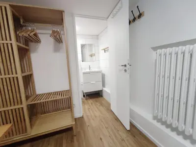Salle de bains dans l'établissement Suite parentale indépendante en ville - chez l'habitant