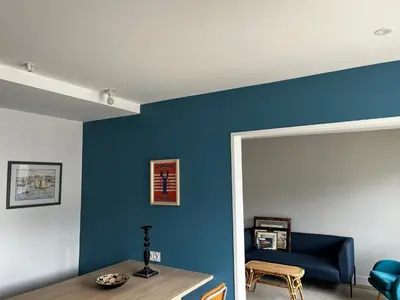 Télévision ou salle de divertissement dans l'établissement Appartement Granville