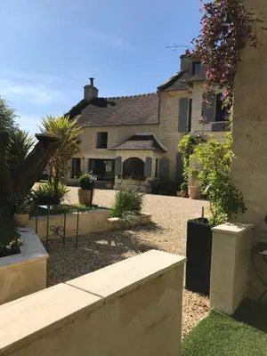 Jardin de l'établissement Chambres d'hôtes de la baie