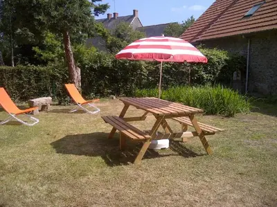 Jardin de l'établissement Maison entre terre & mer