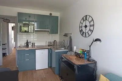 Cuisine ou kitchenette dans l'établissement Actarus-SILS - T1 28 M2