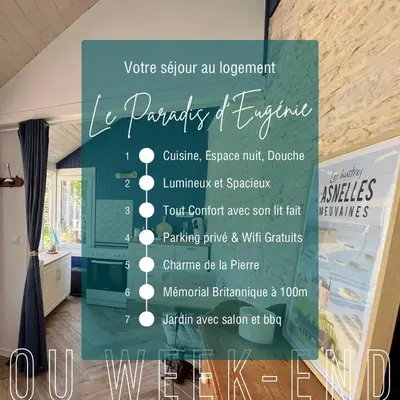 Plan de l'établissement Studio Confort Bourg de Mer sur Gold Beach