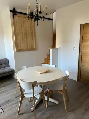 Coin salon dans l'établissement Escapade en Baiocensis
