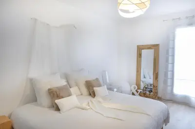 Un ou plusieurs lits dans un hébergement de l'établissement Le Gîte des Tadornes - Pavillon à 5mn de la plage
