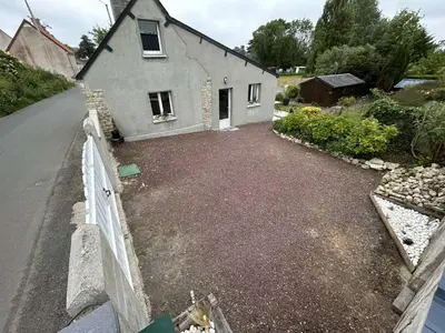 Jardin de l'établissement Maison proche des plages du DDay